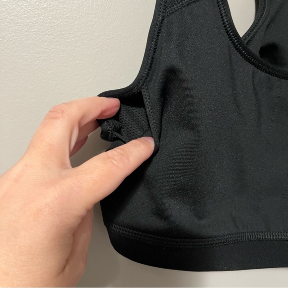 Nike Pro Classic Sports Bra Black - Picture 7 of 9